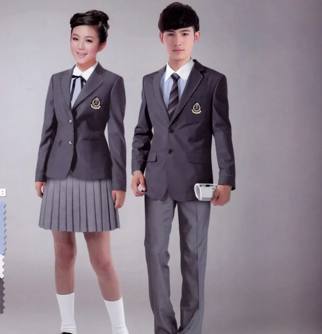 Customize European Style Blazer Winter windprofft Jacket Wholesale Custom for university Classic Uniform Blazer