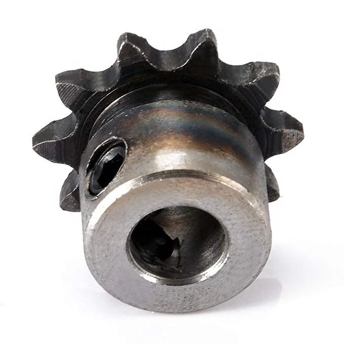 Small sprocket gear  with black color