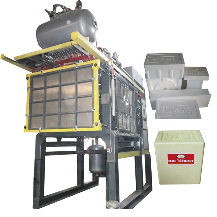 Вспенивающийся полистирол Коробка Форма машинной пеной охладитель коробки делая машину