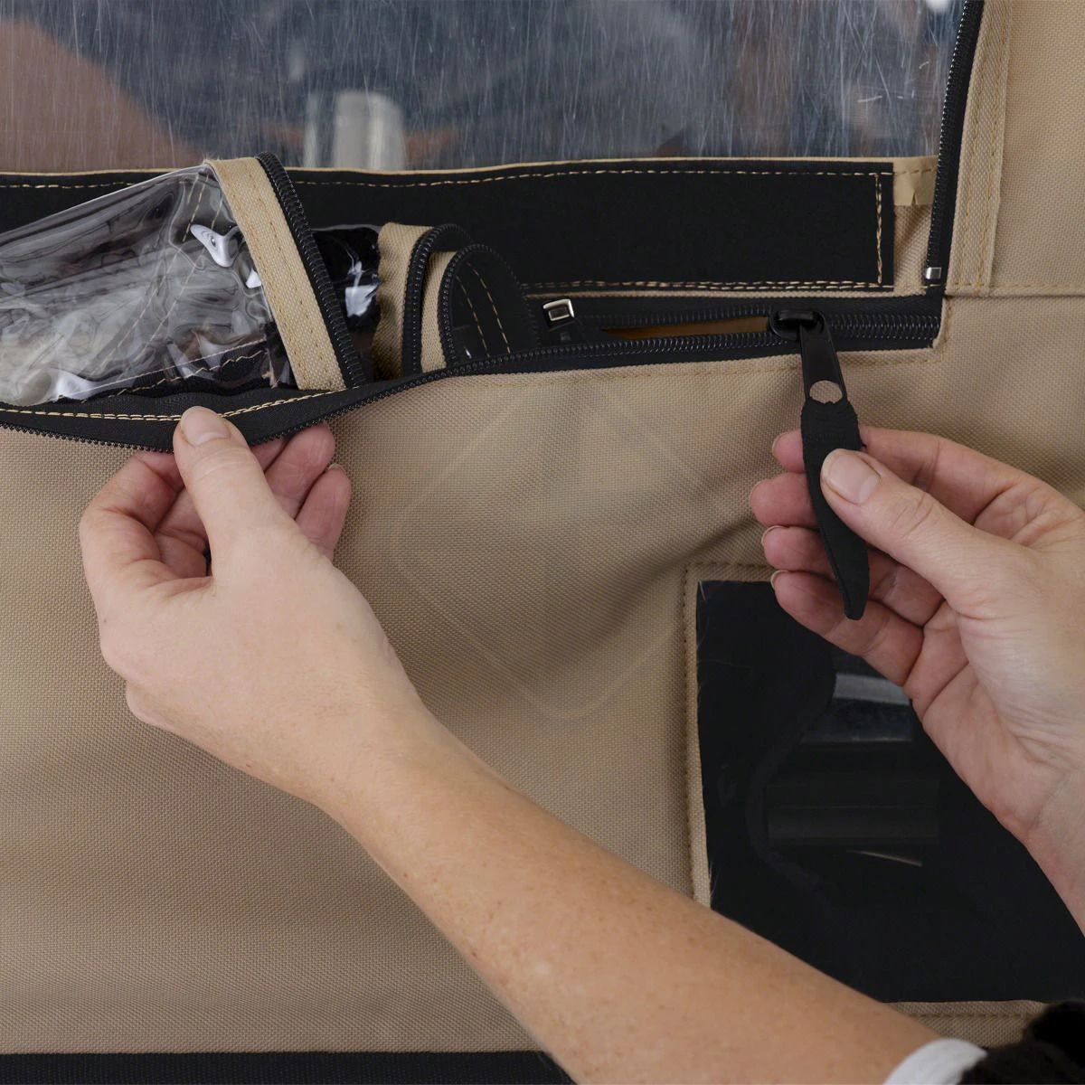 Deluxe 2 Passenger Golf Cart Enclosure