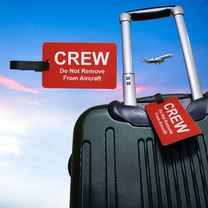 PVC Travel Luggage Bag Tag Plastic Suitcase Baggage Office Name Address ID Label