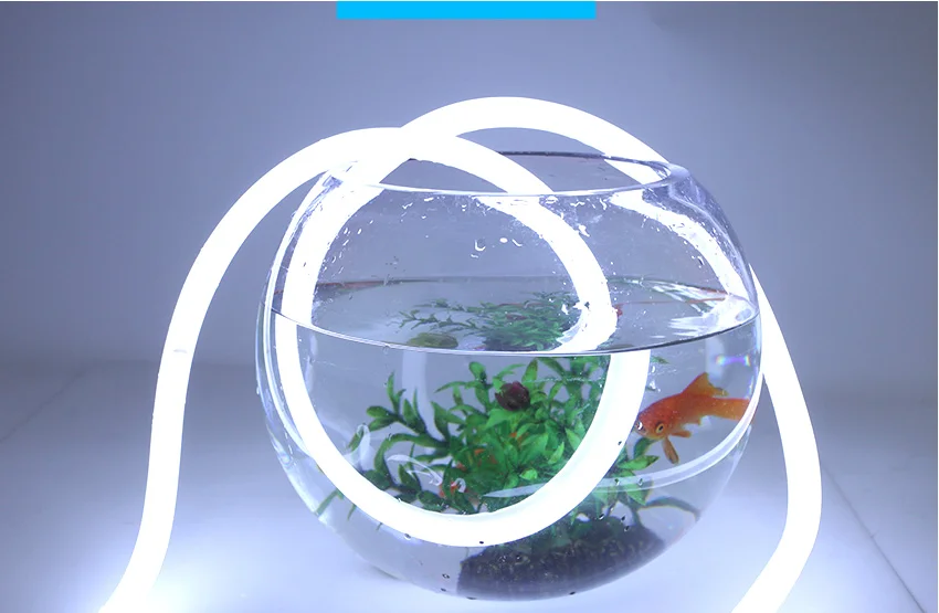 LED Strip light 360 Round AC 220V  SMD2835 Flexible light Decorative Neon Light