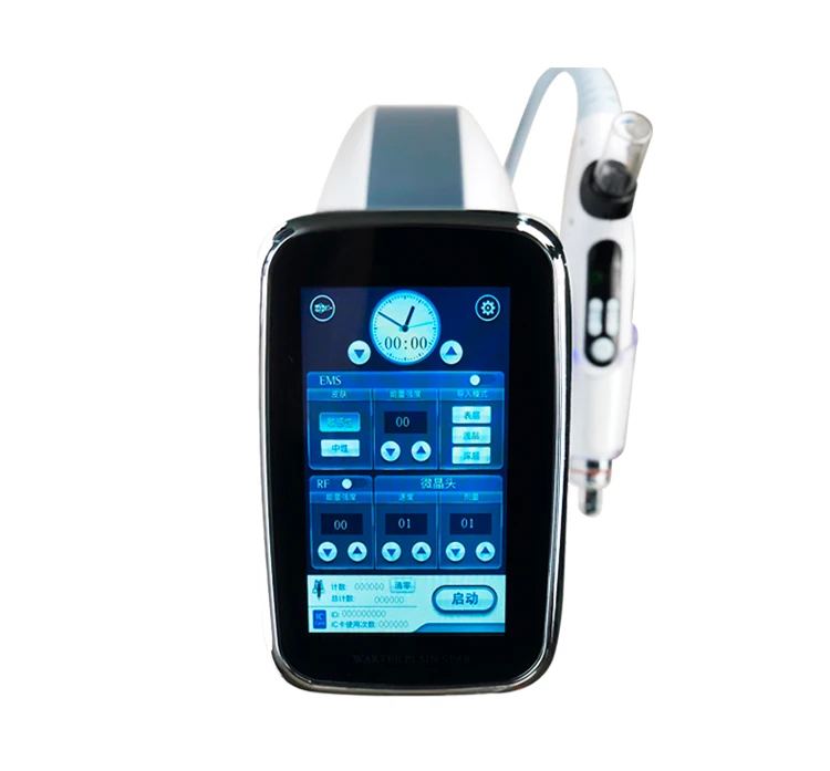 LF-1243 Needle free ems facial machine handheld Electrophoresis no needle mesotherapy machine