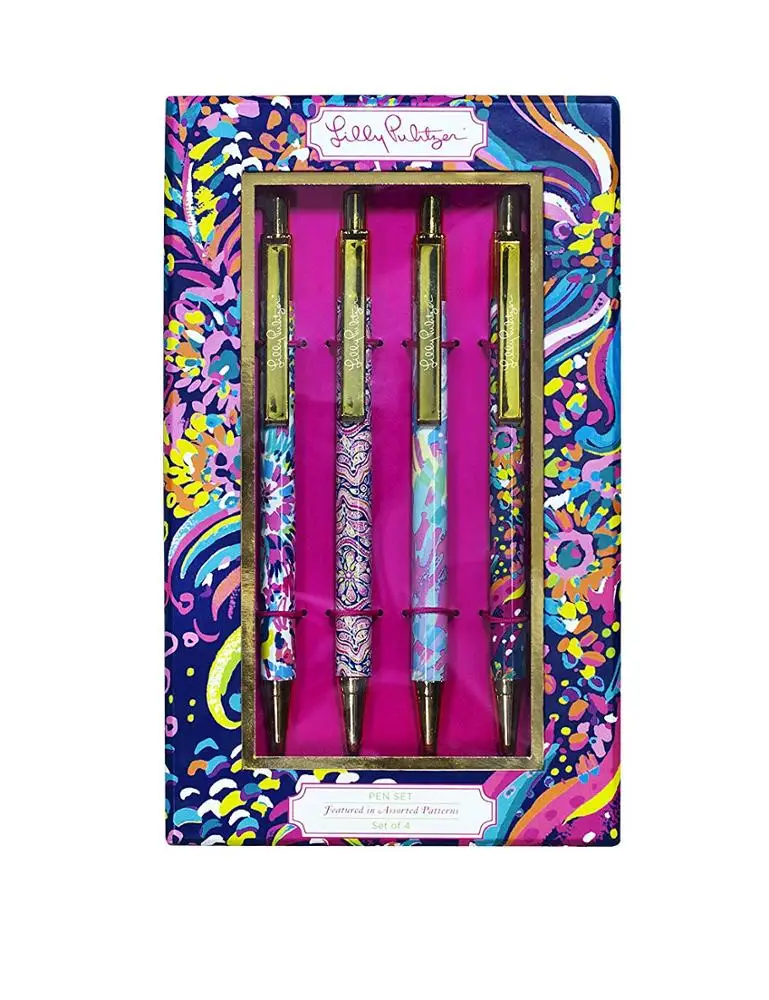 
Floral pen with full color printing heat transfer 