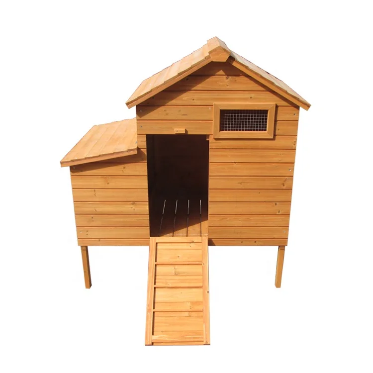 Wholesale Easy Clean Wooden Portable Mobile Hen House Small Chicken Coop