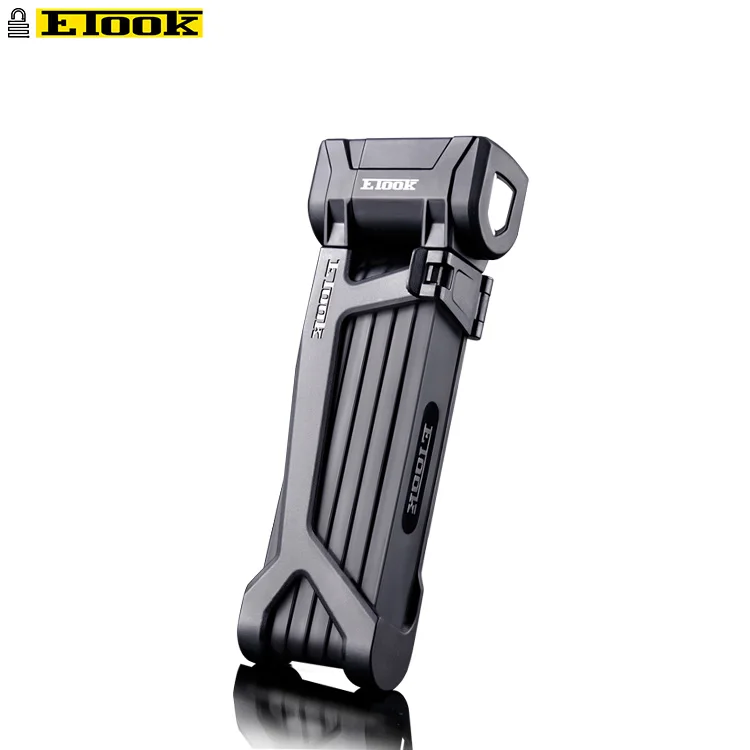 ETOOK High Strength Stainless Steel Rivets Folding Bike Lock For Ebike/Escooter/Motorbike