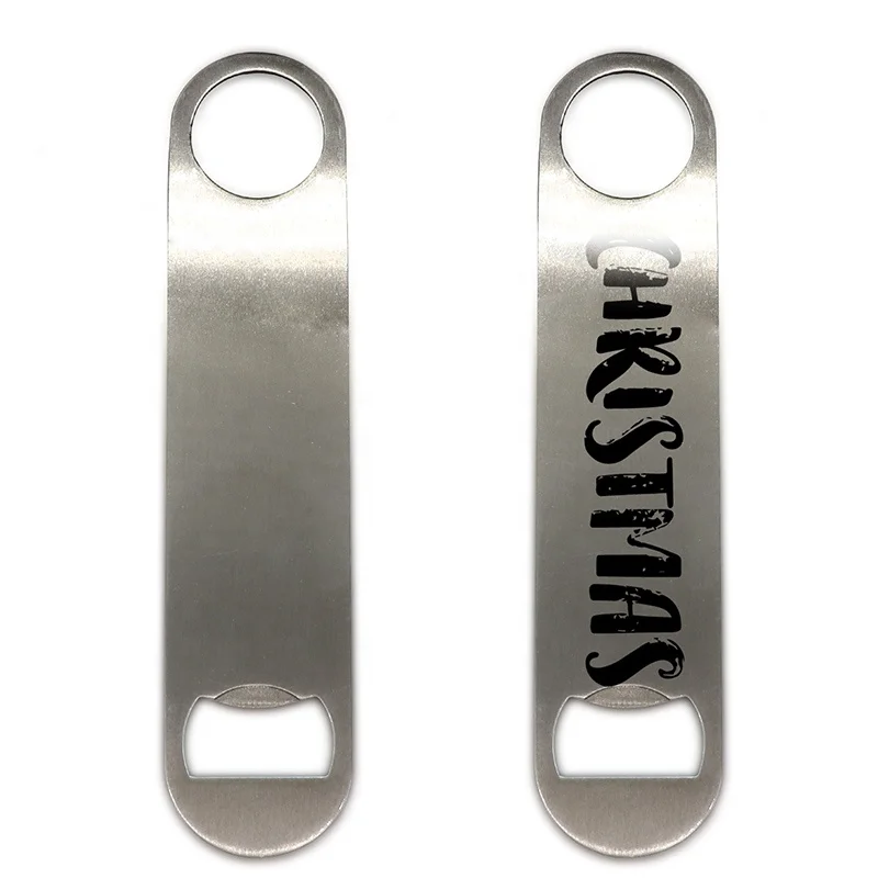 Cheap Promotional Custom Design Sublimation Blank Steel Beer Bottle Opener