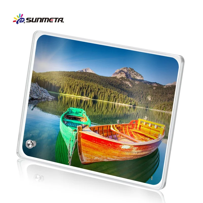 Sunmeta сублимационная Стеклянная фоторамка по низкой цене оптовая продажа сделано в Китае BL-06