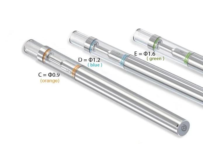 
310 mAh D1 0.9/1.2/1.6 mm oil hole 0.5mm tank smoke electronic small vape single use vape pen 