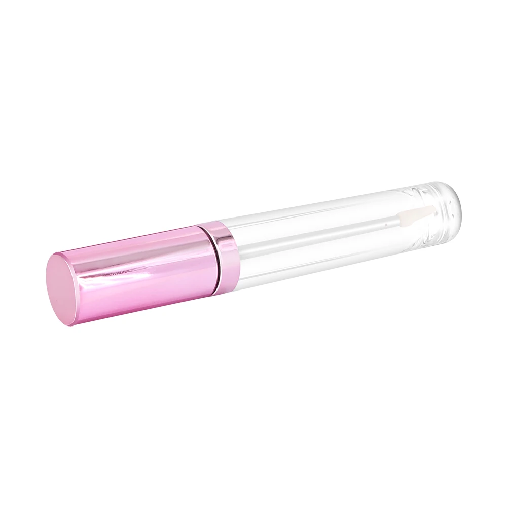 Manufacturer Cheap Custom Cosmetic Packaging Empty lipgloss tube plastic lipstick cosmetic make your own lipgloss tube