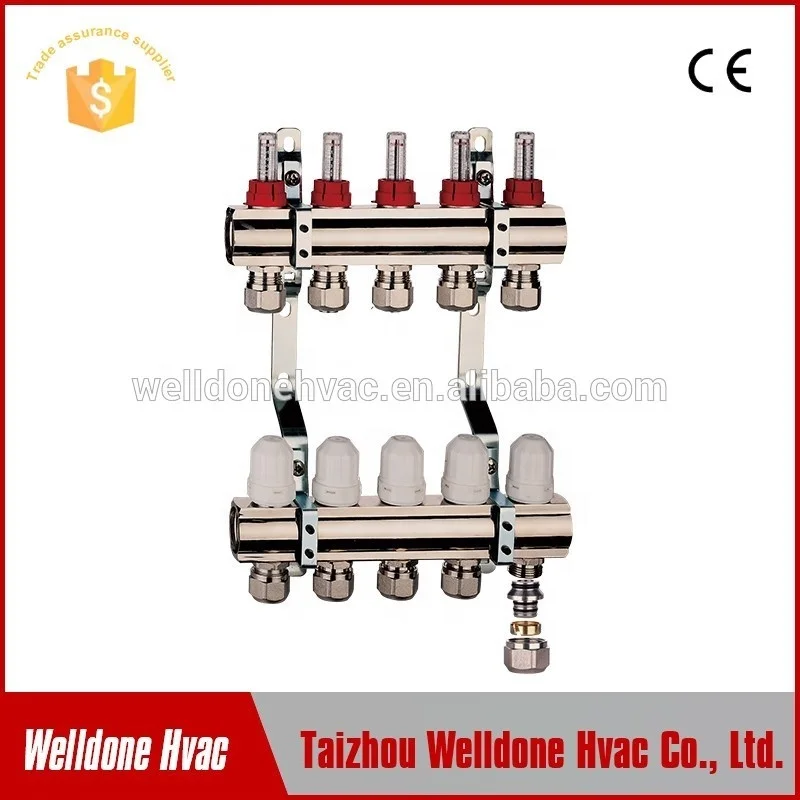 hot sale brass Manifold with automatic air release in welldone company