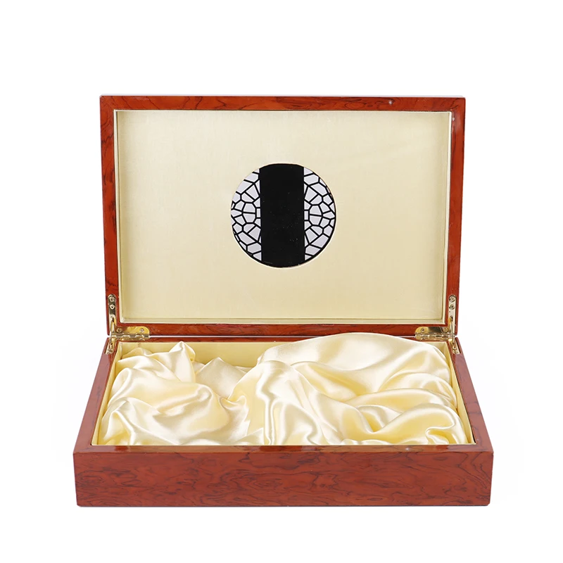 Creative Vintage Solid Wood Packaging Tea Set Exquisite Gift Box