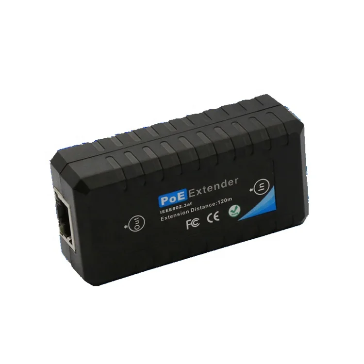 Ethernet системы безопасности IP камеры IEEE802.3af 1 порт poe удлинитель