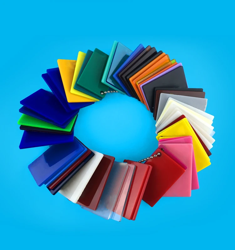 Цветной коврик PMMA лист с акриловый лист шаблон