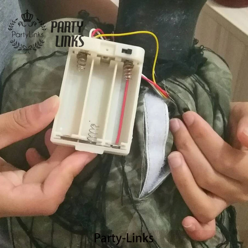 Led Horror Hanging  Flying Specter Mummy Ghost With Scary Light Up Eyes For Halloween Masquerade Props Decorations