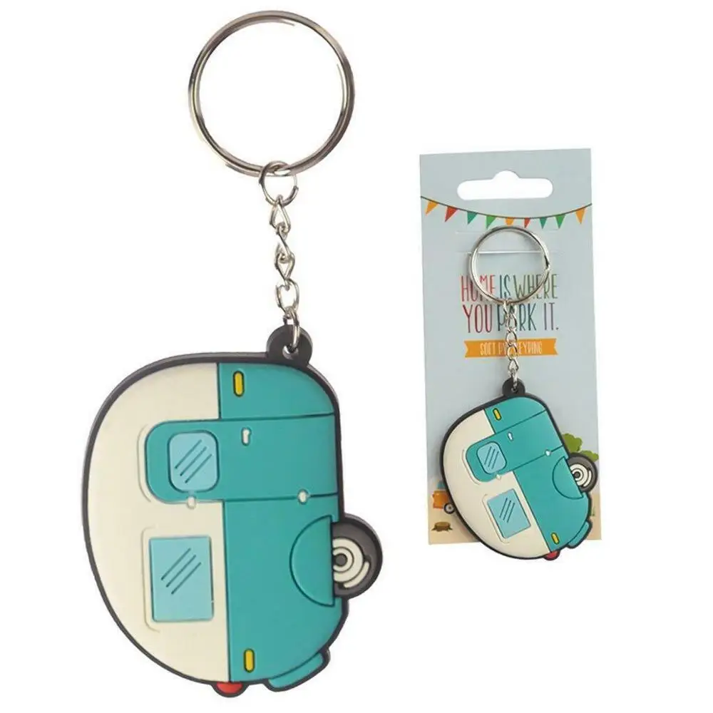 Caravan Keyring keychain car  Cover Keys Gift Stocking Filler Novelty AG283