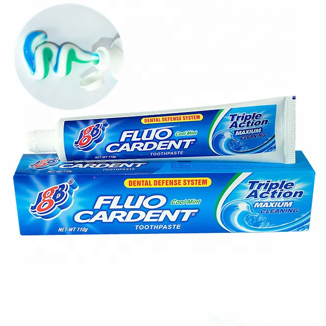 JGB Fluocardent Triple Action Whitening Toothpaste