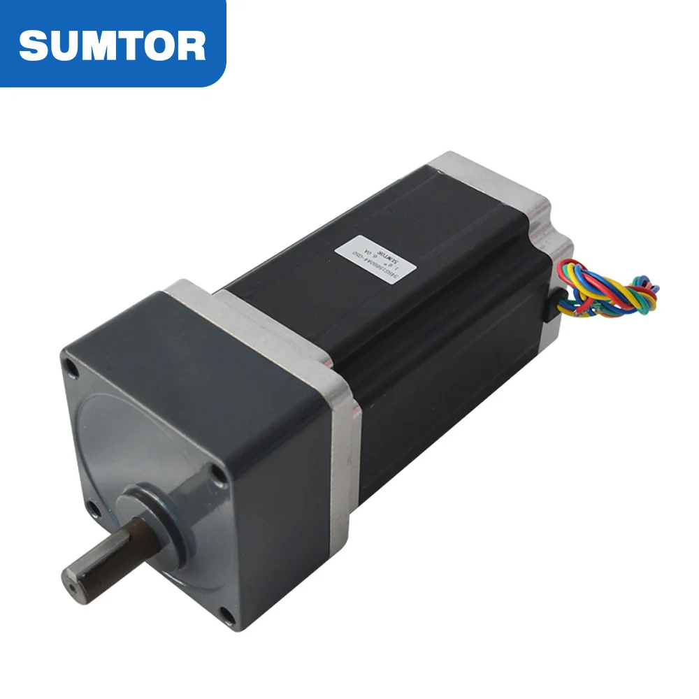 156мм 6А нема 34 с высоким крутящим моментом редуктор с шаговым двигателем 50: 1