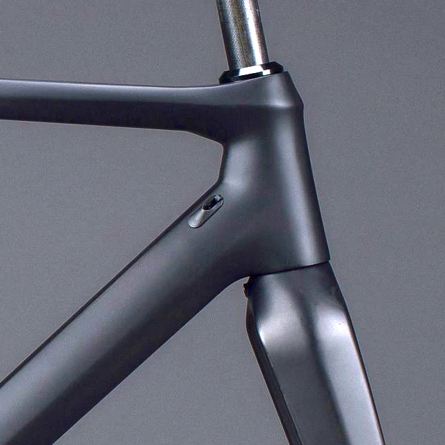 700C cyclo cross carbon 58cm bike frame fit bicycle tyre 700x42c FM279 with thru axle fork 12mm or 15mm