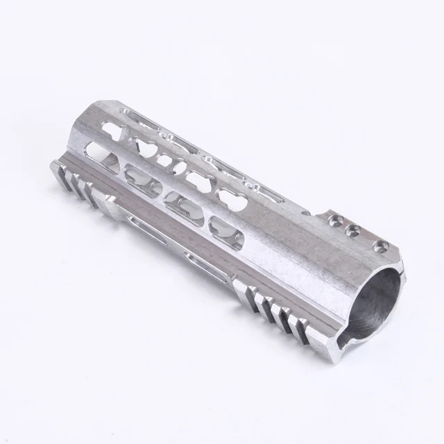 
Light Weight Mil-Spec Type-III Hard Anodization Aluminum Free Float M-Lok Handguard 7 Inch with Rail Sections for AR15 M4 Rifle 