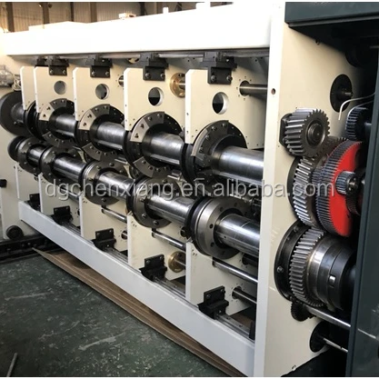 High Quality Automatic Flexo Printer Slotter Die Cutter Price of Carton Box Packing Machine