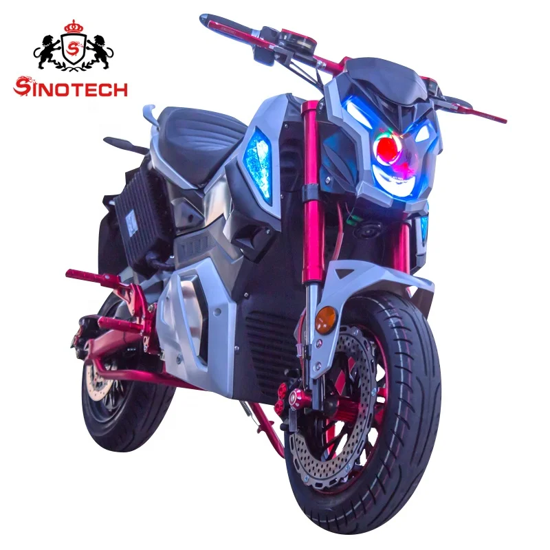 2019 Super Power Two Wheel Electric Roadster with 8000w for Adult Electric Motorcycle