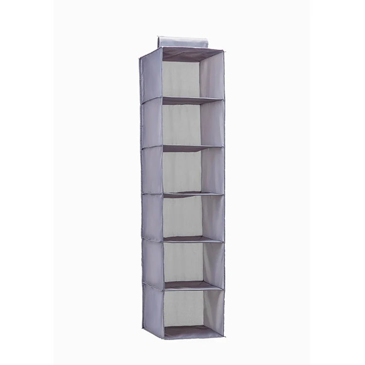 Wholesale MDF top polyester bedroom hanging portable security drawer type foldable hanging kids adults clothes organizer