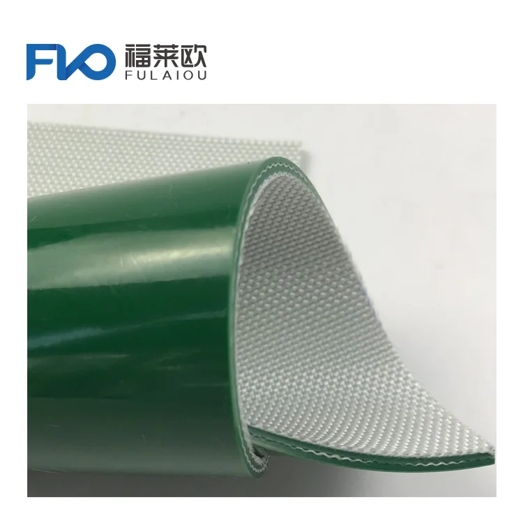 Endless smooth surface pvc flat sealing conveyor belt