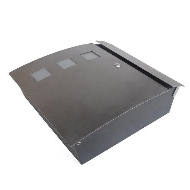 Metal Colored Drop Parcel Box Secure Mailbox