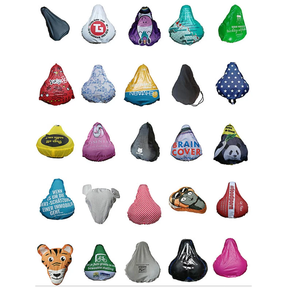 Водонепроницаемый чехол от дождя для велосипедного сиденья с индивидуальным логотипом