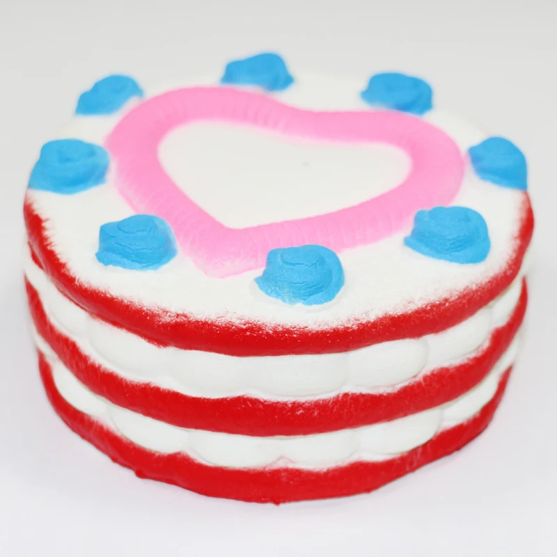 
Wholesale Stress Release Soft Squishy Cake Toy Pu Squishies Toy 