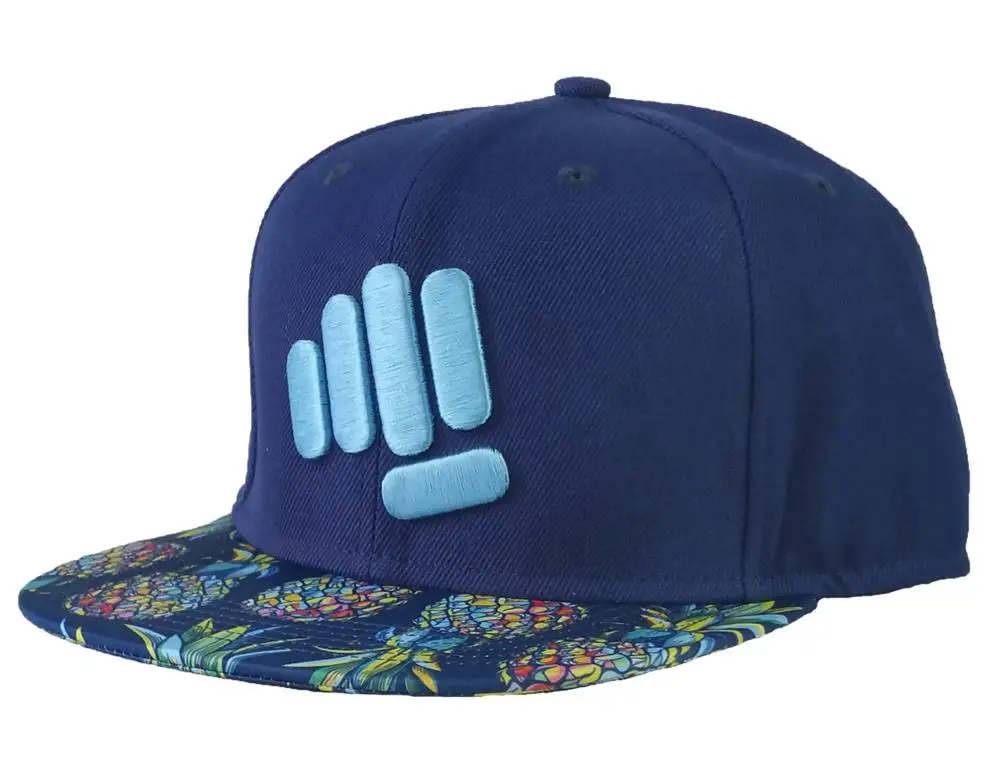factory sublimation printing pattern snapback hat 6 panel style snapback caps