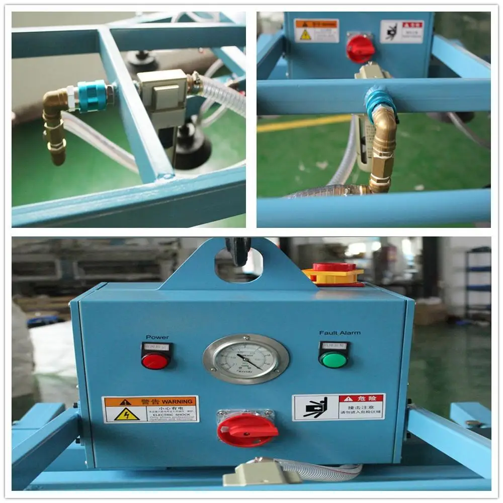 300/600/800/1200/1500kg Strong Suction Glass Vacuum Lifter Pulling Lifting Machine