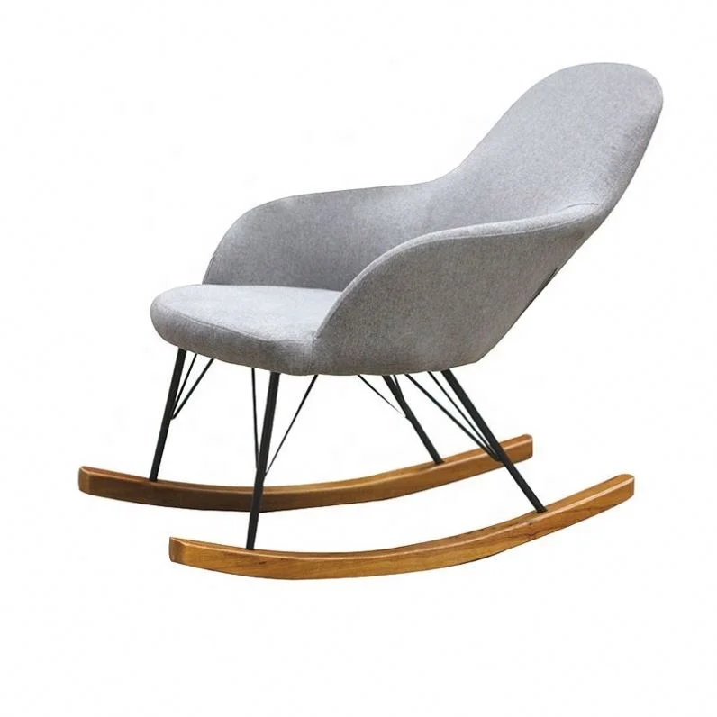 Best seller  leisure fabric rocking chair sofa chair for living room