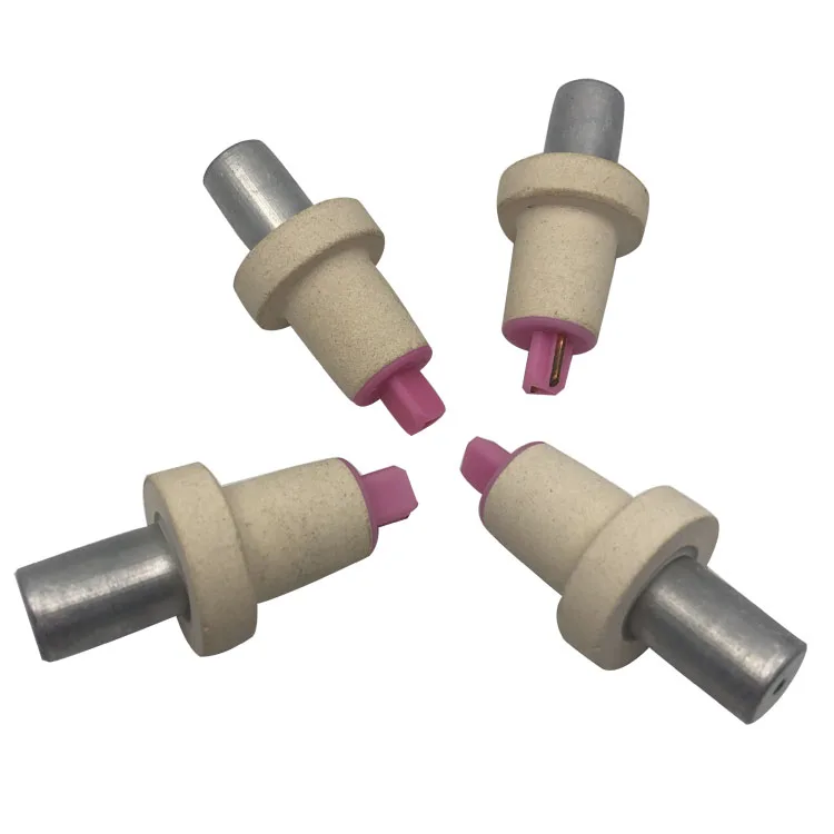 immersion expendable disposable one-time thermocouple for steelmaking KS604