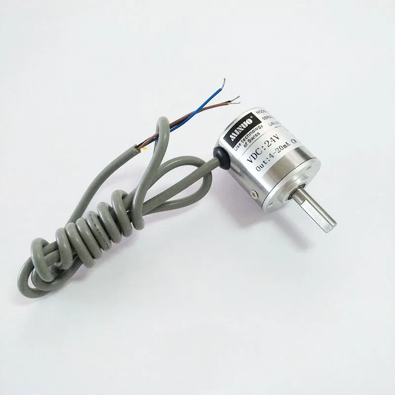 WDA-BA-360 4-20mA 180 degree non - contact magnetic Angle sensor Hall sensor