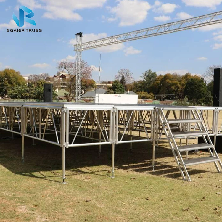 Assemble On Sale Aluminum Portable Stage Concert Stage