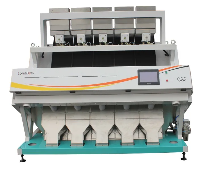 Custom Black Bean Color Sorter Machine Intelligent CCD Cereals Color Sorter