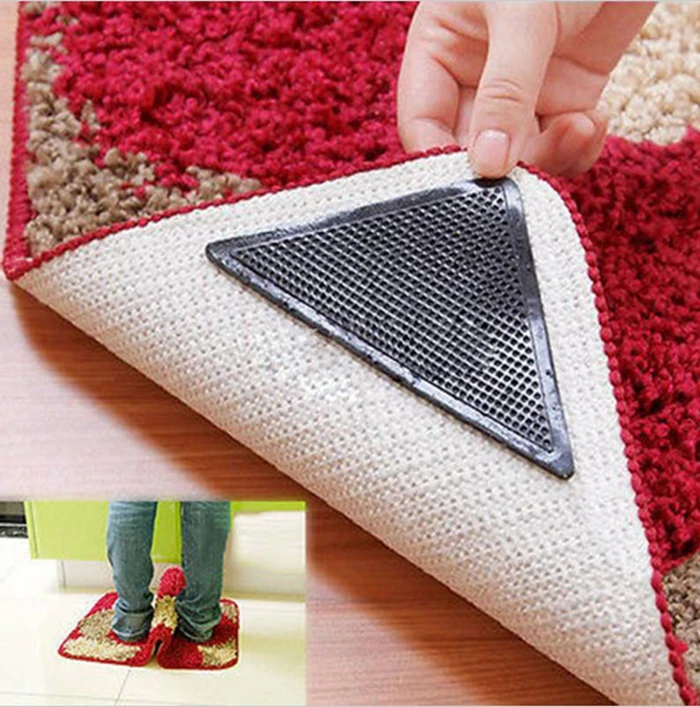 
Rug Grippers Anti Curling Keeps Your Rug In Place & Makes Corners Flat. Premium Carpet Gripper With Renewable Carpet Tape 