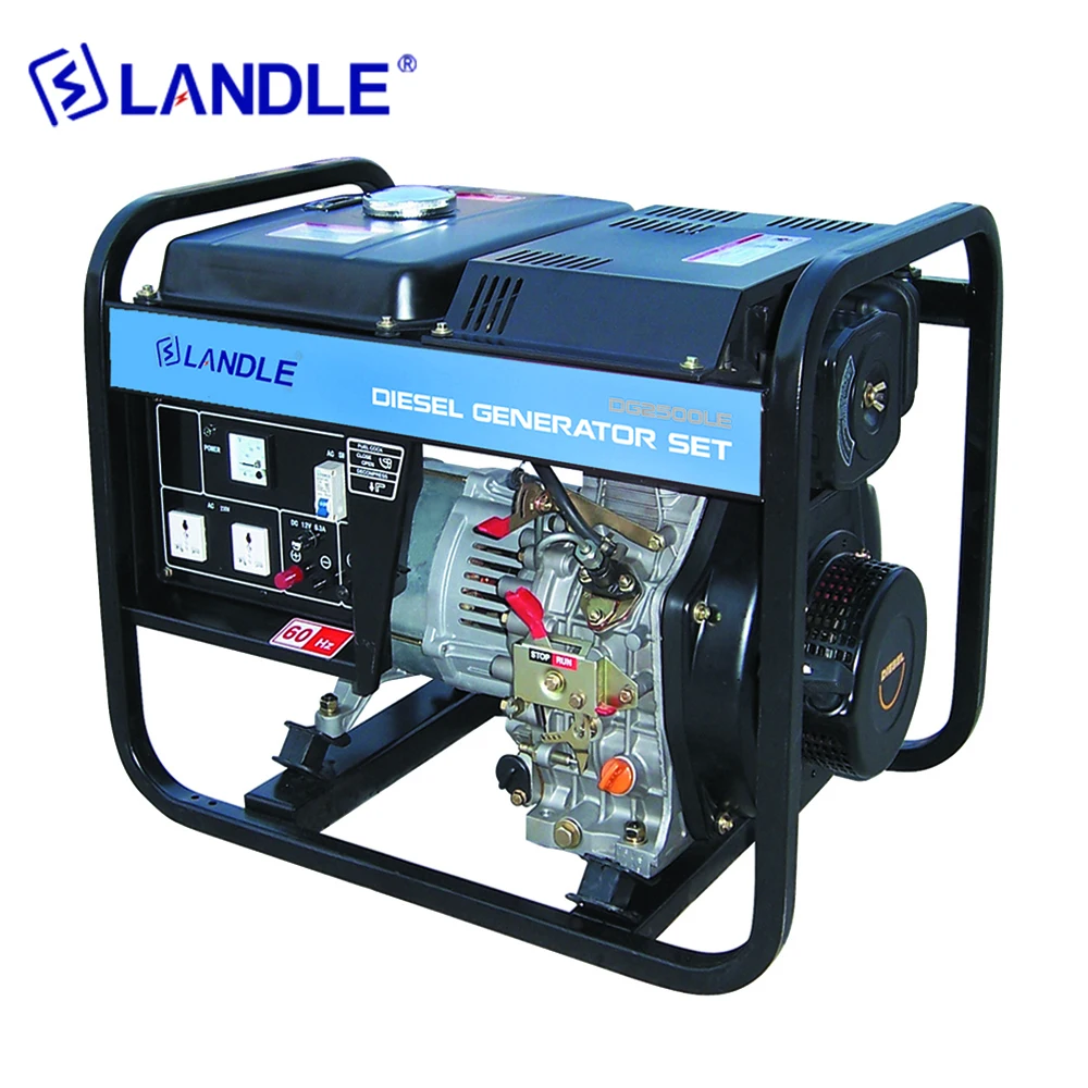 5kw portable small silent diesel generator set