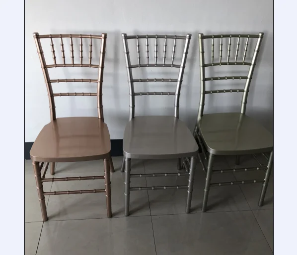 Factory direct White Stacking Plastic Folding Chair for Wedding Party