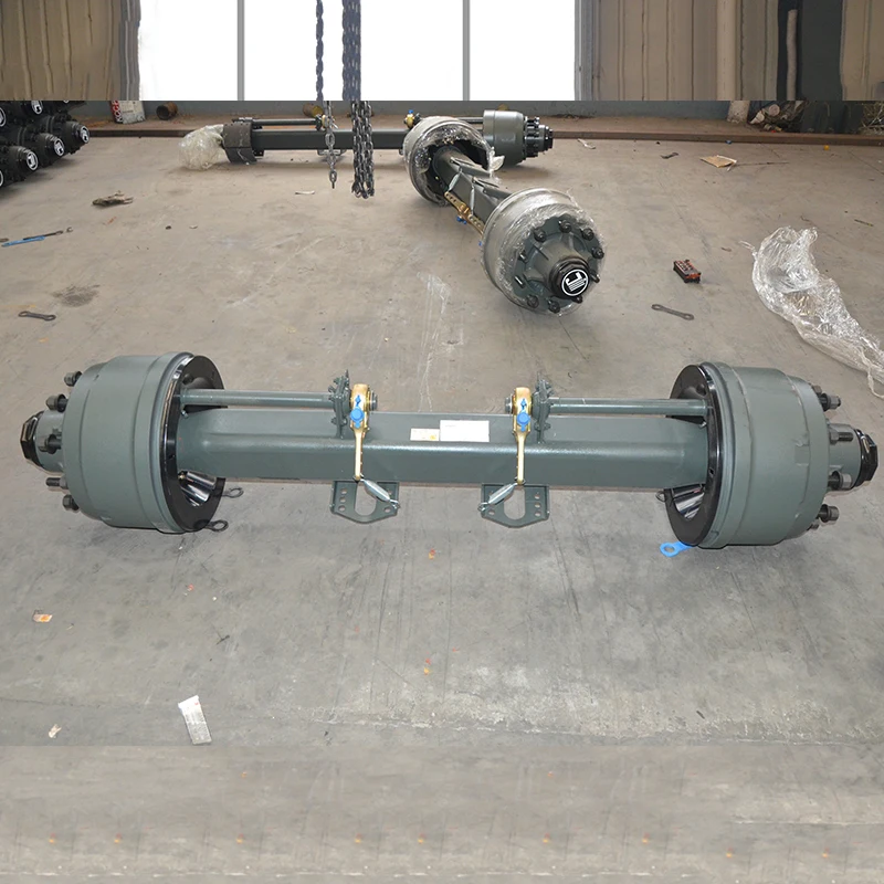 3 оси Самосвал полуприцеп подушки подвеска прицепа