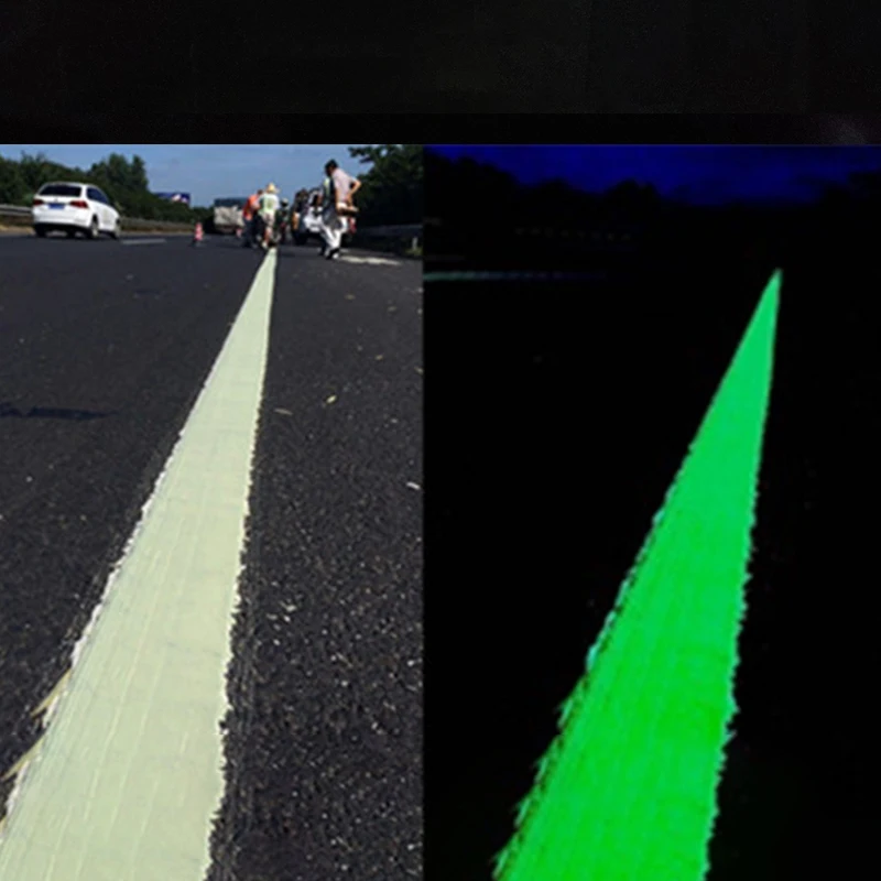 Water based glow in the dark paint mini golf tube balls