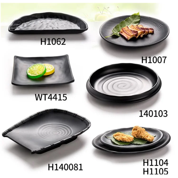 Wholesale Japanese High Quality plate Melamine Tableware For Restaurant