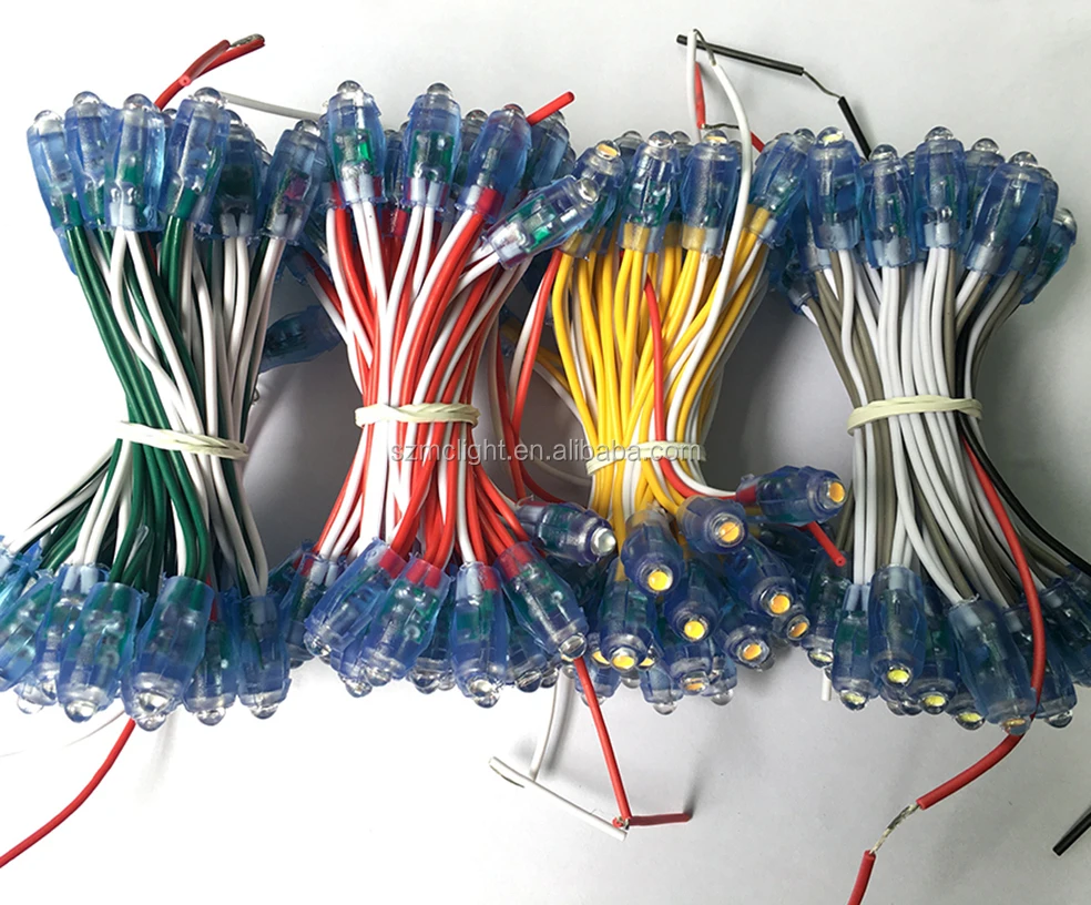 advertising banners 12v 5v 9mm f5 pixel string light ip67