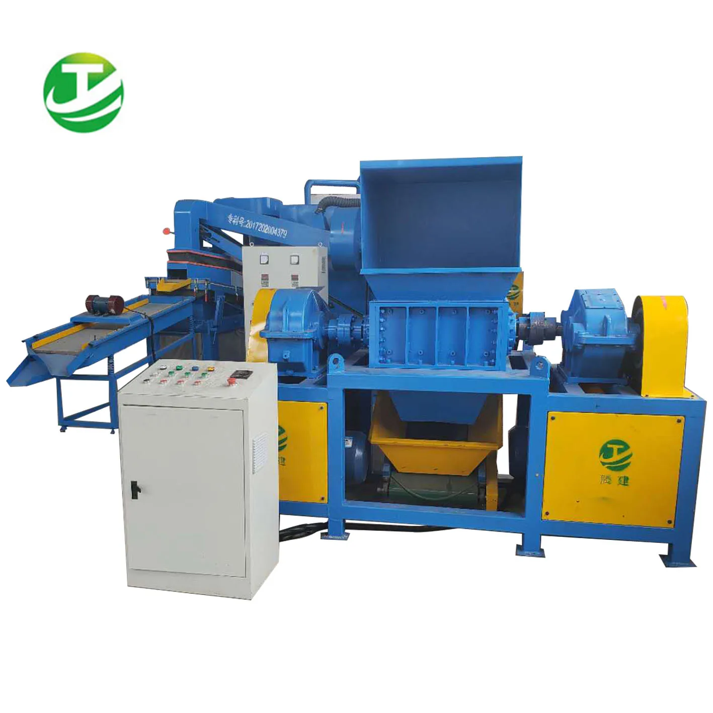 
Automatic used copper cable granulator 