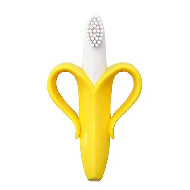 
Banana Baby Silicone Toothbrush 