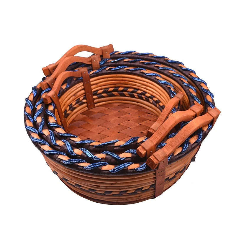 Натуральная плетеная подарочная корзина Лучшее качество работает эффективный оптовый экспортер