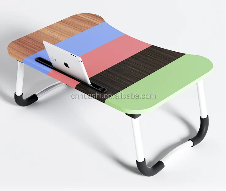 Складывать ноутбук стол деревянный складной ноутбук кровать стенд