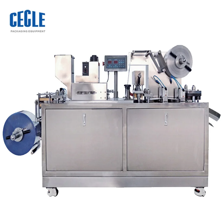 DPP-80 Automatic Alu Pvc pharmacy Tablet Blister Packing Cutting Machine for Capsule